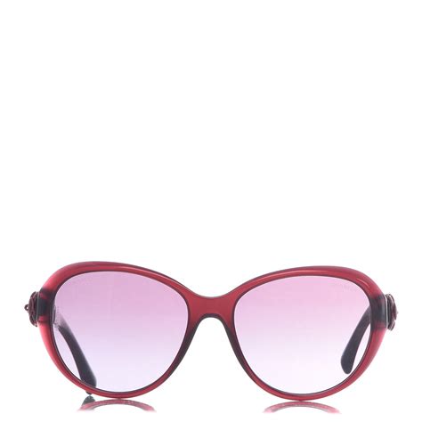 chanel camellia sunglasses|CHANEL Lambskin Camellia CC Sunglasses 5316.